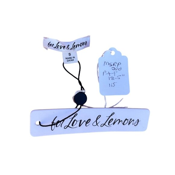 For Love & Lemons x Victoria’s Secret Josie Pink Hoodie –XS & S, Rare Collab New - Picture 8 of 10